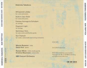 CD Dobrinka Tabakova: Sun Triptych