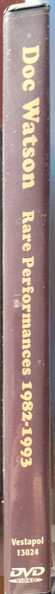 DVD Doc Watson: Rare Performances 1982-1993