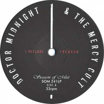 LP Doctor Midnight & The Mercy Cult: I Declare: Treason LTD | CLR