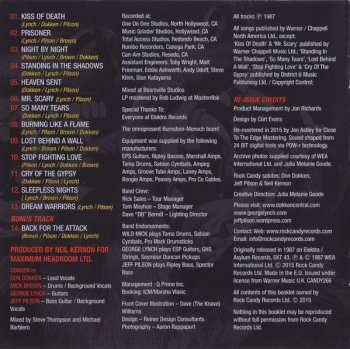 CD Dokken: Back For The Attack 