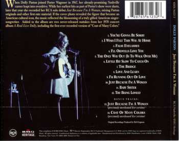 CD Dolly Parton: Just Because I'm A Woman