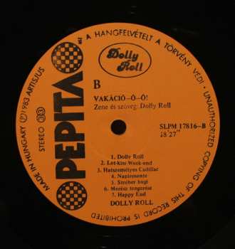 LP Dolly Roll: Vakáció-ó-ó