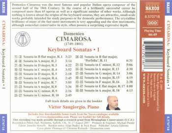 CD Domenico Cimarosa: Keyboard Sonatas • 1