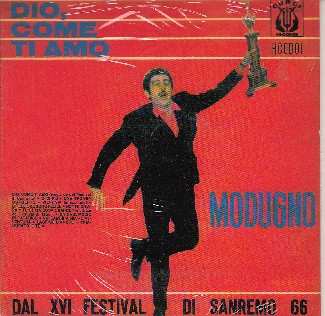CD Domenico Modugno: Dio Come Ti Amo