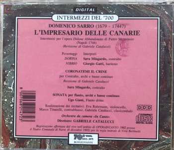 CD Domenico Natale Sarri: L'Impresario Delle Canarie