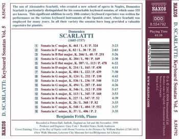 CD Domenico Scarlatti: Complete Keyboard Sonatas Vol. 5