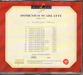 CD Gustav Leonhardt: 14 Sonatas Para Clavecín 