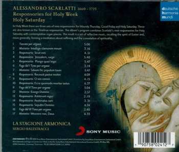 CD Domenico Scarlatti: Responsories For Holy Saturday