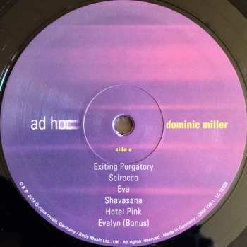 LP Dominic Miller: Ad Hoc