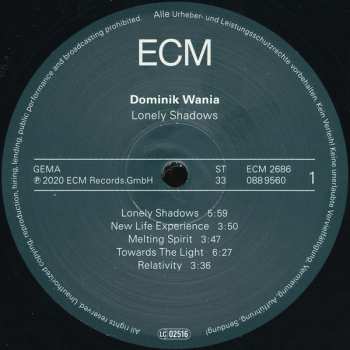LP Dominik Wania: Lonely Shadows