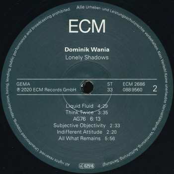 LP Dominik Wania: Lonely Shadows