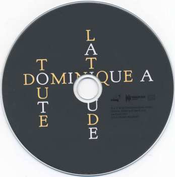 2CD Dominique A.: Toute Latitude DLX