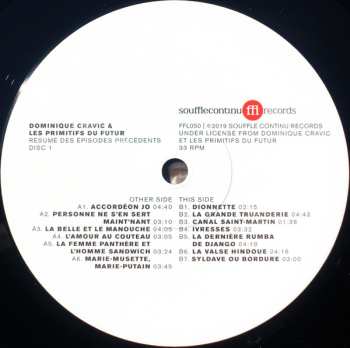 2LP Dominique Cravic: Résumé Des Épisodes Précédents LTD