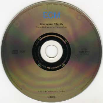 CD Dominique Pifarély: Time Before And Time After