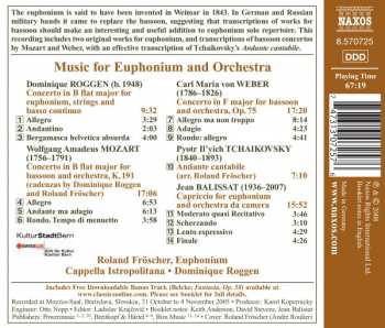 CD Pyotr Ilyich Tchaikovsky: Music For Euphonium And Orchestra