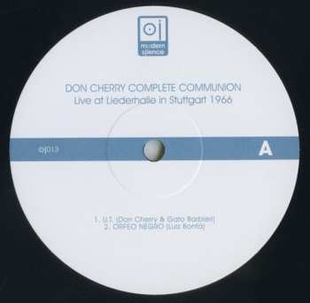 LP Don Cherry: Live At Liederhalle In Stuttgart 1966