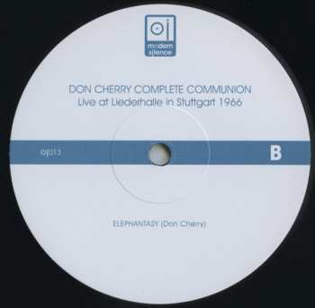 LP Don Cherry: Live At Liederhalle In Stuttgart 1966