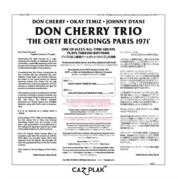 LP Okay Temiz: Live in Paris 1971 (The ORTF Recordings)