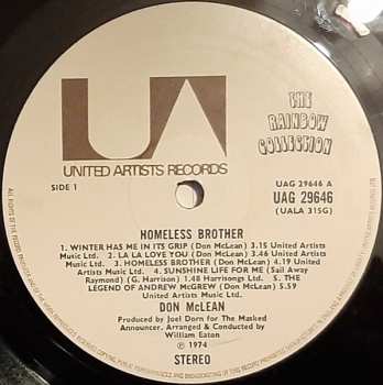 LP Don McLean: Homeless Brother