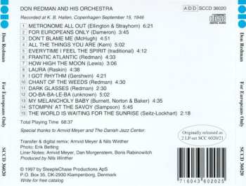 CD Don Redman And His Orchestra: For Europeans Only