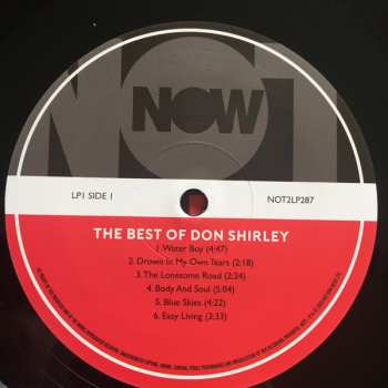 2LP Don Shirley: The Best Of Don Shirley
