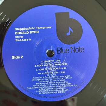 LP Donald Byrd: Stepping Into Tomorrow