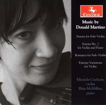 Album Miranda Cuckson: Music by Donald Martino