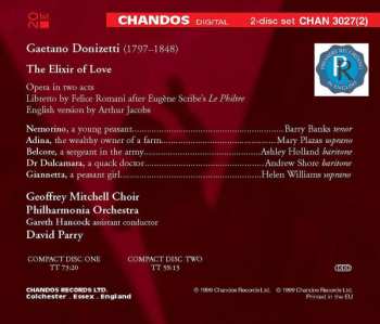 2CD/Box Set Philharmonia Orchestra: The Elixir Of Love