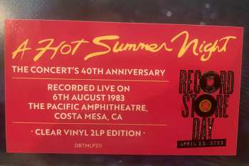 2LP Donna Summer: A Hot Summer Night CLR