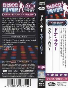 CD Donna Summer: A Love Trilogy LTD