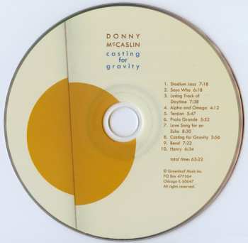 CD Donny McCaslin: Casting For Gravity