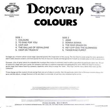 LP Donovan: Colours