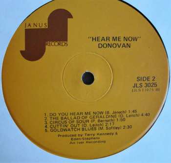 LP Donovan: Hear Me Now