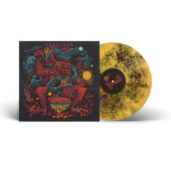 LP Dopelord: Songs For Satan (yellow And Black Cloudburst Vinyl)