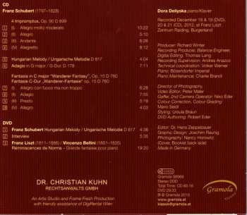 CD/DVD Dora Deliyska: Franz Schubert - Klavierwerke