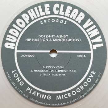 2LP Dorothy Ashby: Hip Harp On A Minor Groove CLR | LTD | NUM