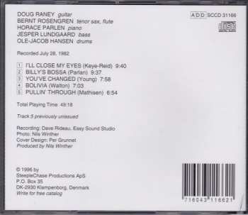 CD Doug Raney Quintet: I'll Close My Eyes