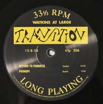 LP Doug Watkins: Watkins At Large