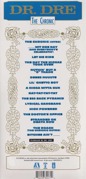 CD Dr. Dre: The Chronic LTD