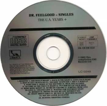 CD Dr. Feelgood: Singles The U.A. Years+