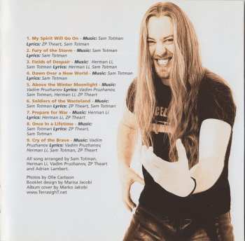 CD Dragonforce: Sonic Firestorm