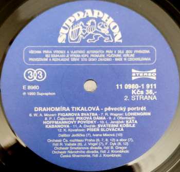 LP Drahomíra Tikalová: Pěvecký Portrét