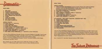 2CD Dramatis: For Future Reference
