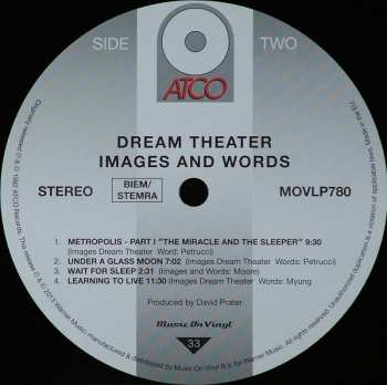LP Dream Theater: Images and Words (SYEOR 2025)