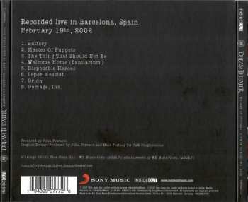 CD Dream Theater: Master Of Puppets - Live In Barcelona, 2002 DIGI