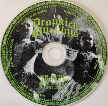 CD/DVD Dropkick Murphys: Live On Lansdowne Boston MA (March 12 - March 17 2009 Seven Shows Six Nights) DIGI