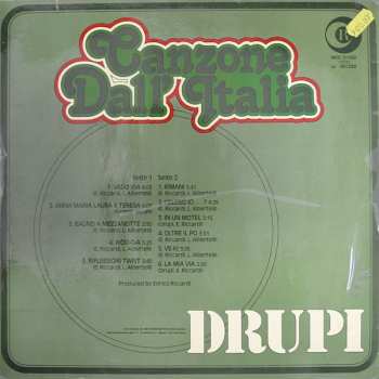 LP Drupi: Canzone Dall' Italia
