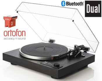 Hi-Fi DUAL CS 529 Automatic High Fidelity Black + Ortofon QUINTET RED (MC)