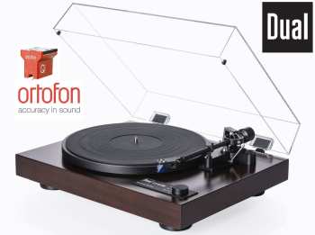 Hi-Fi DUAL CS 618Q High End Ořech + Ortofon 2M QUINTET RED (MM)