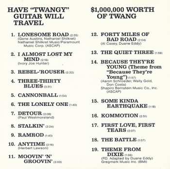 CD Duane Eddy: 2 All Time Great Classic Albums - Have "Twangy" Guitar Will Travel / $1,000,000 Worth Of Twang
